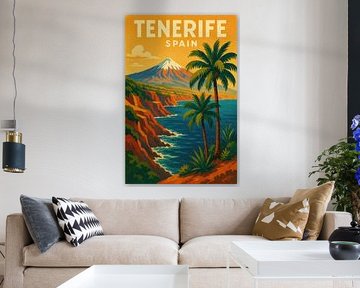 Tenerife by Poster Art Shop