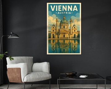 Wien von Poster Art Shop