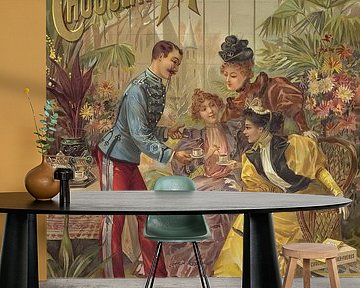 Hugo d' Alési - Chocolat-Meunier-Frères (1894) van Peter Balan