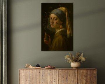 Meisje met de parel von Poster Art Shop