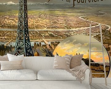 Hugo d' Alési - Tour métallique de Fourvières van Peter Balan