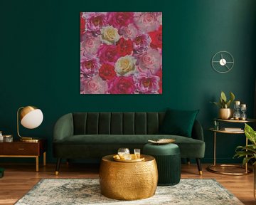 Een symfonie van rozen van Artistic