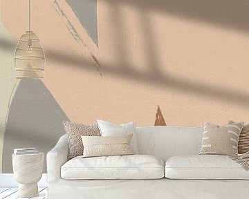 Vintage-inspirierte Kunst in Pastellfarben