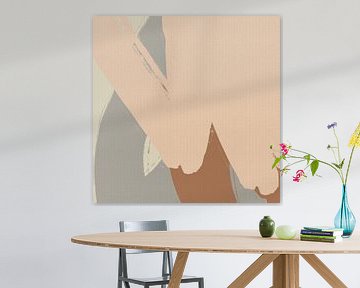 Op vintage geïnspireerde kunst in pasteltinten van Dina Dankers