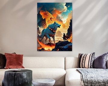 De krijger en de wolven van MIROKKU