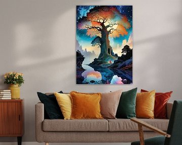 Welt Großer Baum