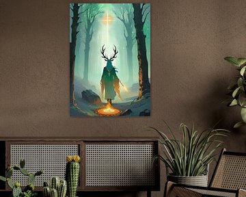 Mysterieuze figuur in het bos van MIROKKU