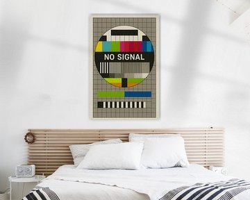 Retro TV Testbeeld – Kleuren van Nostalgie van But First Framing