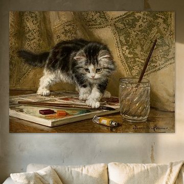 Henriëtte Ronner-Knip - De jonge kunstenaar