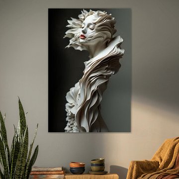 Danse de la beauté en porcelaine