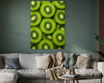 Kiwi fruit close-up