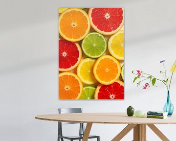Kleurrijke Fruitschijfjes – Citrusmix van Mare Tema
