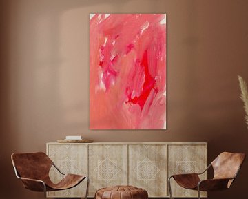 Abstracte romantische aquarelkunst van Dina Dankers