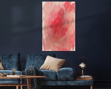 Abstracte romantische aquarelkunst van Dina Dankers