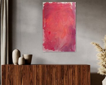 Levendig pastel abstract schilderij van Dina Dankers