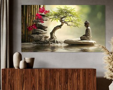 ZEN - Buddhism - Buddha - Buddha by Gelissen Artworks