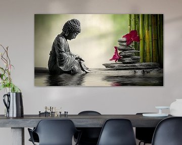ZEN - Buddhism - Buddha - Buddha by Gelissen Artworks