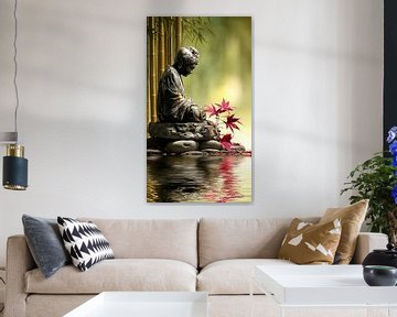 ZEN - Buddhism - Buddha - Buddha by Gelissen Artworks