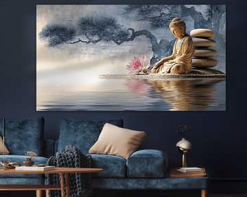 ZEN - Buddhism - Buddha - Buddha by Gelissen Artworks