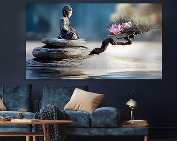 ZEN - Buddhism - Buddha - Buddha by Gelissen Artworks
