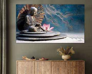 ZEN - Buddhism - Buddha - Buddha by Gelissen Artworks