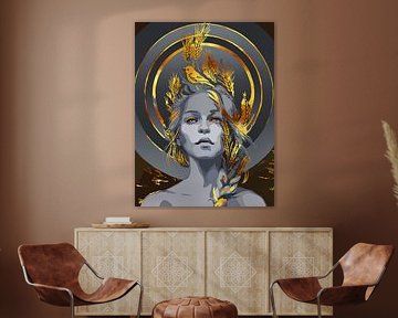 Spirit of Wheat – Modern Fine Art by Ramy Salah Hefny