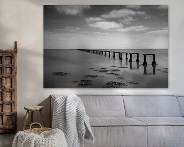 Stille auf dem Wattenmeer. von Gerrit van de Velde