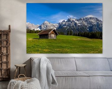 Opper-Beierse idylle aan de "Karwendel" van Christina Bauer Photos