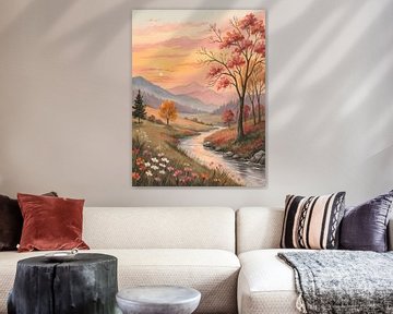 Herfst sereniteit van Artistic