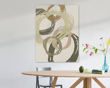 Minimalistic Green 01 van Jack Schoneveld
