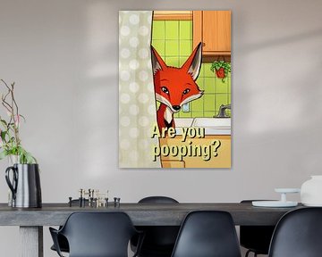 Renard qui demande si tu fais caca sur MIROKKU