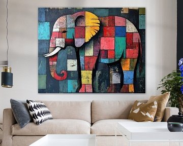 Olifant van Blikvanger Schilderijen