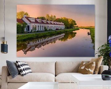 Een ochtend in Woudbloem, Groningen van Henk Meijer Photography