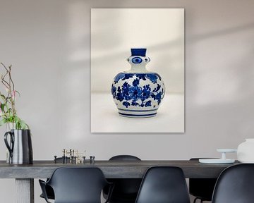 Delfts Blauw vaas 2 van Cobi de Jong