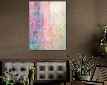 Abstrakt in Pastellfarben von Diana Mets