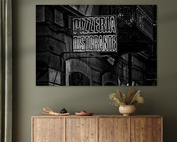 Italiaanse gevelreclame: Pizzera Ristorante van André Blom Fotografie Utrecht