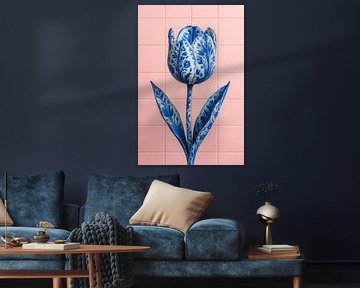 Blaue Delfter Tulpe - holländische Pracht in modernem Gewand