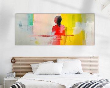 Whisper of Abstract Reds van Zen en Meer
