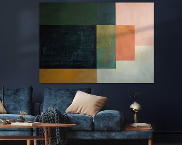 Geometry of Silence Overlay van Modern Collection