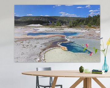 Doublet Pool im Yellowstone von Antwan Janssen