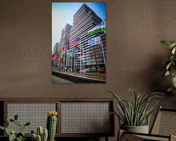 Rotterdam Flags van SVFotografie