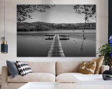 Jetty on Lake Breitunger
