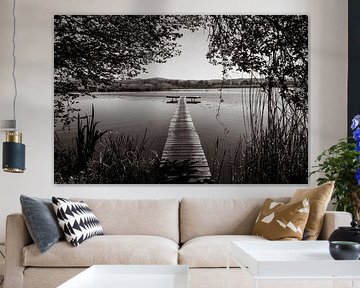 Jetty on Lake Breitunger