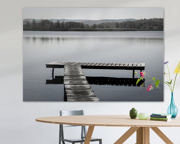 Jetty on Lake Breitunger