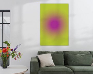 Popverloop in neonkleuren van Dina Dankers