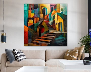 Cubism City van Harry Hadders Design