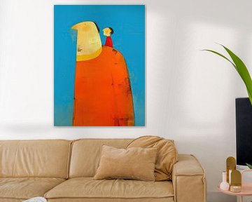 Abstract Duo | Giant's Companion van ARTEO Schilderijen