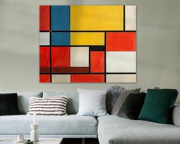 Bold Geometric Dance van Modern Collection
