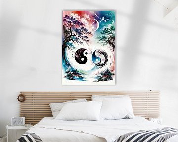 Een mystieke Yin-Yang reis van atiq fauzi