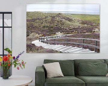 Aussicht in Richtung Ellenbogen von Düne bei List auf Sylt